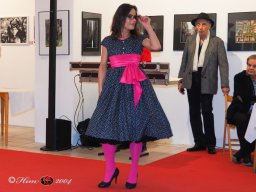 Fashion Show in der Contemplor Galerie Wien am 14. 03. 2024